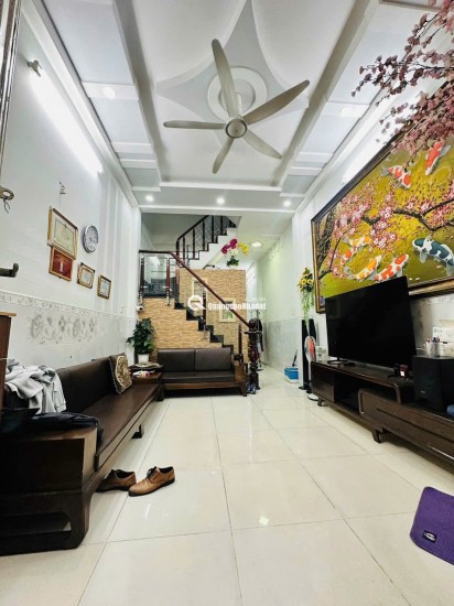 NHÀ 3TẦNG, HẺM 6m, QUẬN 8, GẦN AN DƯƠNG VƯƠNG, 4x11m, NHỈNH 5tỷ